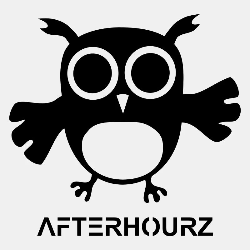 Afterhour Eule große Pupillen Iris Augen Techno