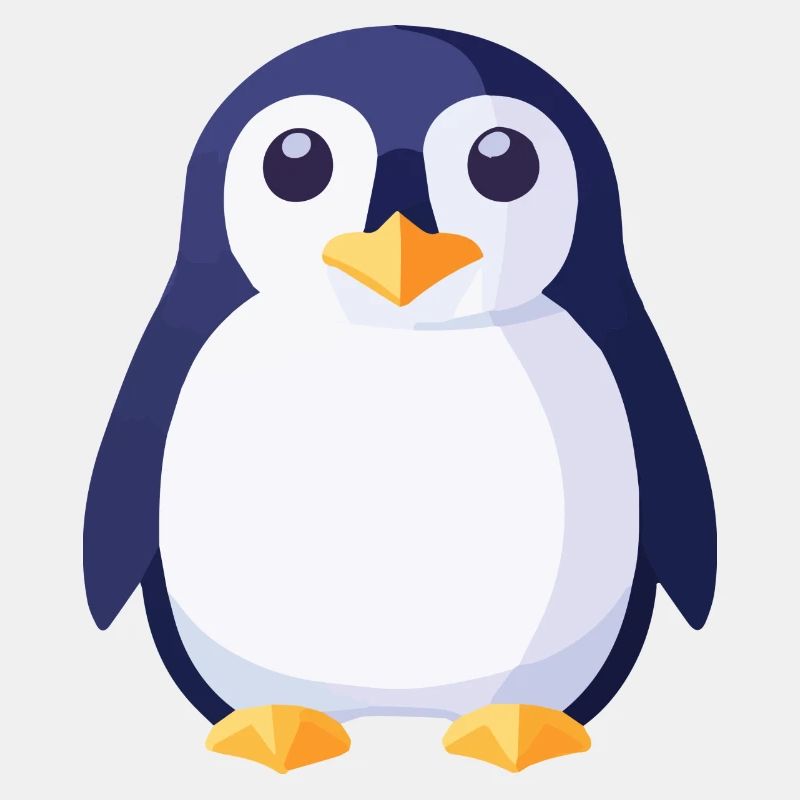 Pinguine schwarz weis