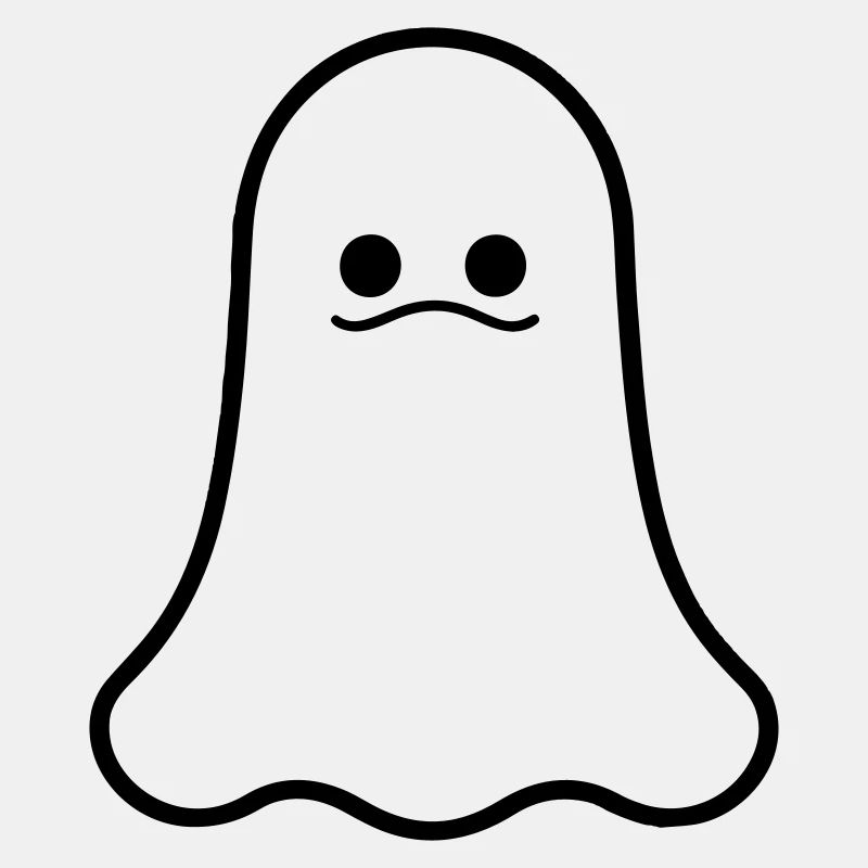 Niedlicher Halloween-Geist