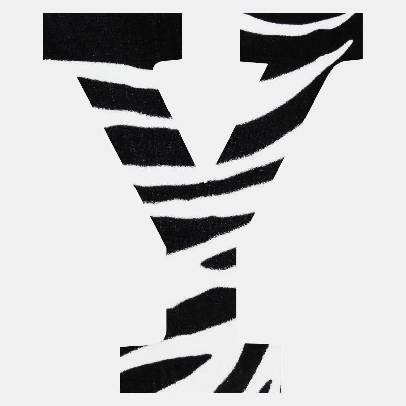 Buchstabe und Zebra