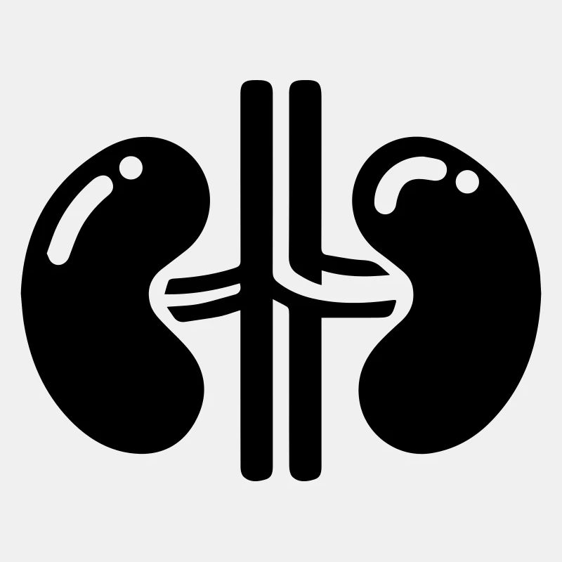 Nephrologie - Symbol Nieren - Dialyse