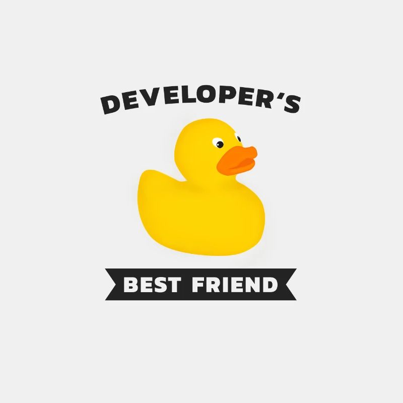 Programmierer Bester Gummiente Duck
