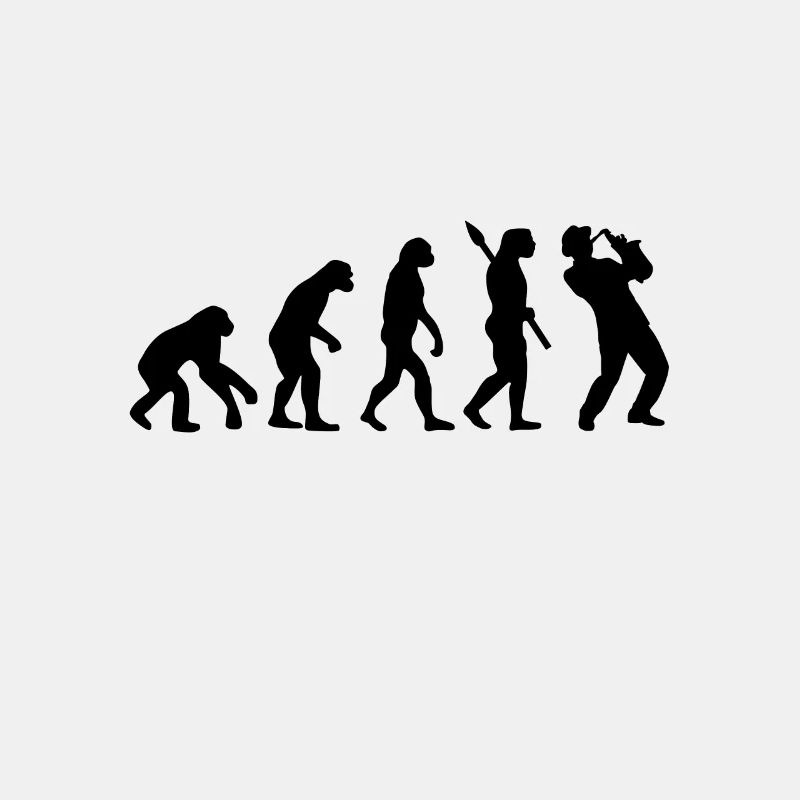 Evolution Saxophone Development Music Jazz Saxophone