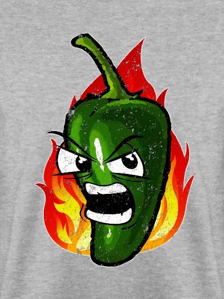 Scharfe Grüne Chili Feurig