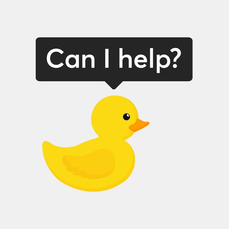 Programmierer Gummiente Debugging