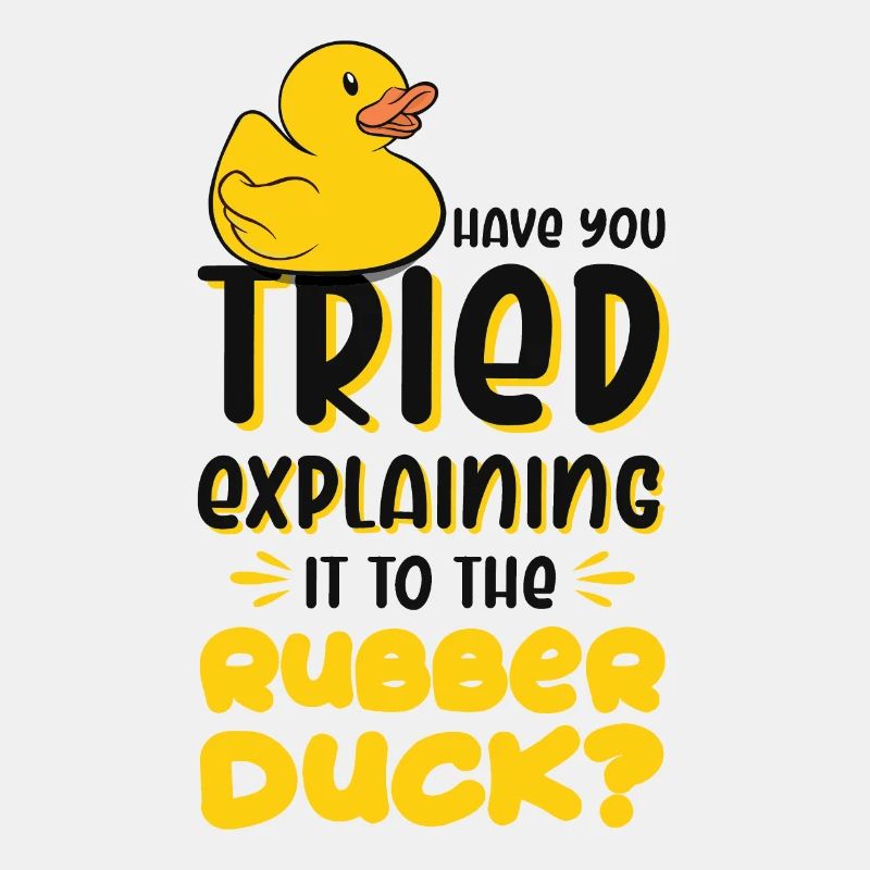 Programmierer Programming Duck Gummiente