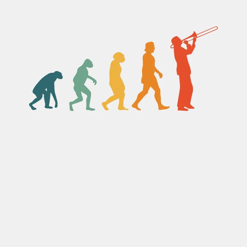 Posaune Evolution Retro Blasorchester Posaunist