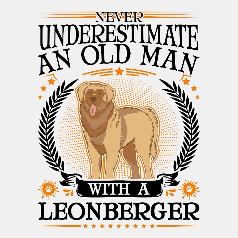 Leonberger Alter Mann