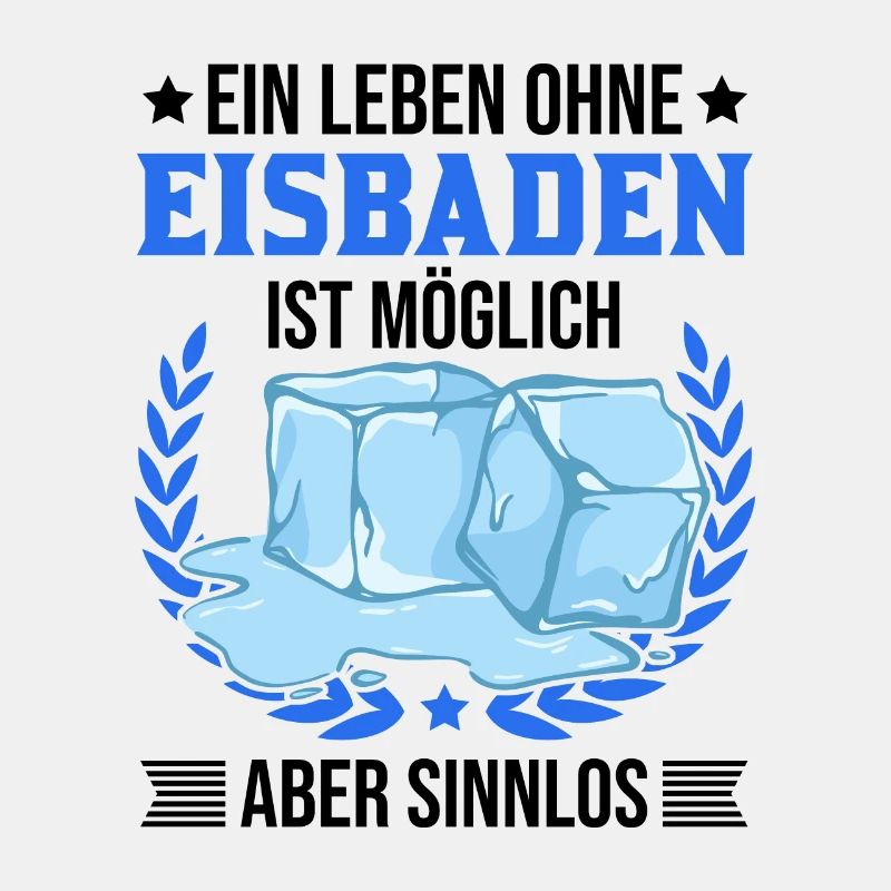 Eisbad Eisbaden Winterbad Eisschwimmen