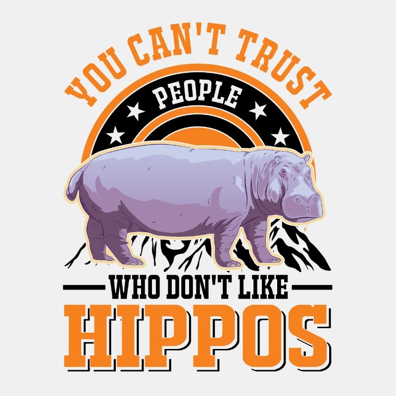 Nilpferd Liebhaber Hippo Flusspferd