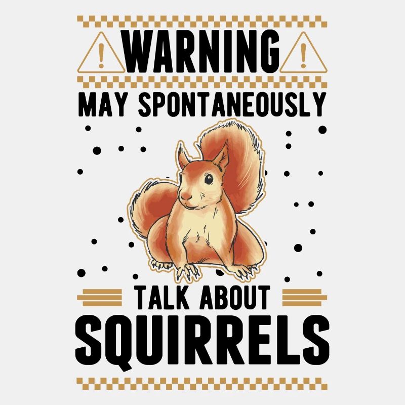 Warnung Eichhörnchen Grauhörnchen