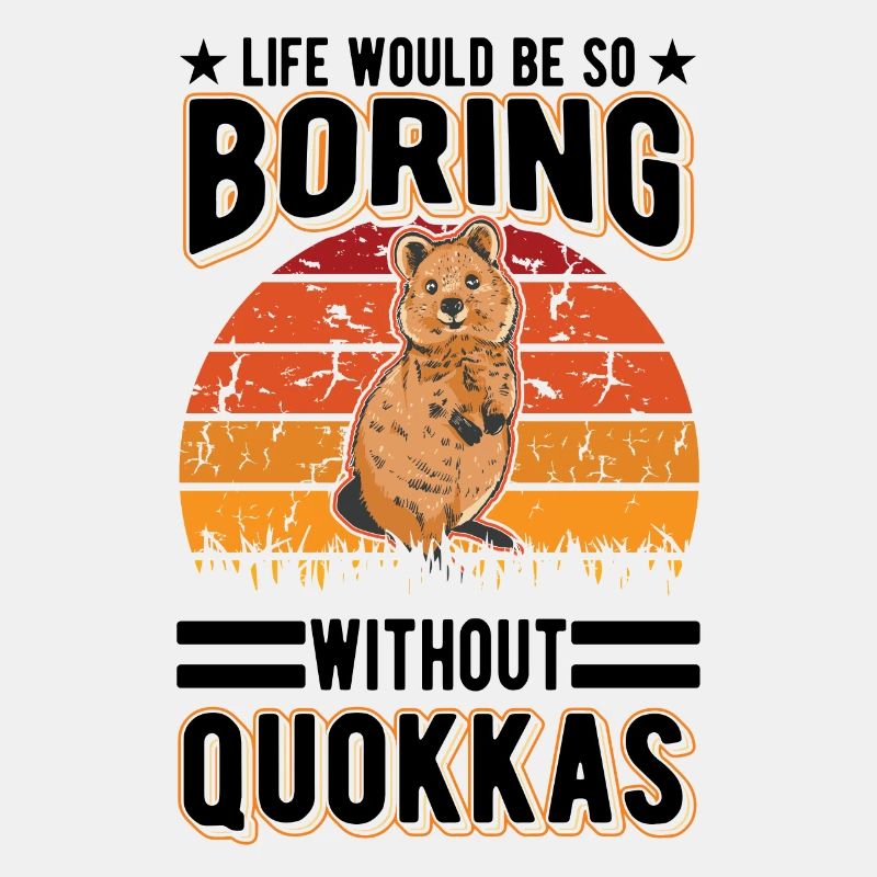 Quokka Cadeau Kangourou à queue courte