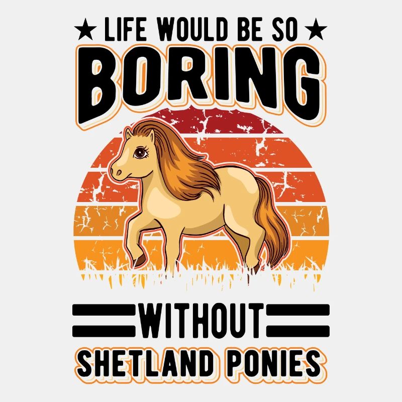 Shetland Pony Geschenk Shetty