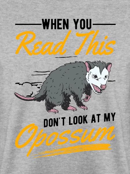 Opossum Geschenk Possum Beutelratte