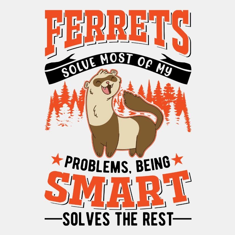 Frettchen Liebhaber Ferret Geschenk
