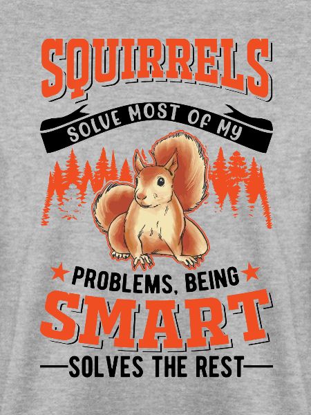 Eichhörnchen Geschenk Grauhörnchen Squirrel