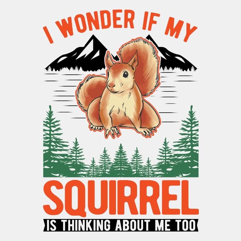 Eichhörnchen Geschenk Grauhörnchen Squirrel