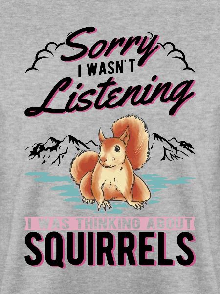 Eichhörnchen Geschenk Grauhörnchen Squirrel