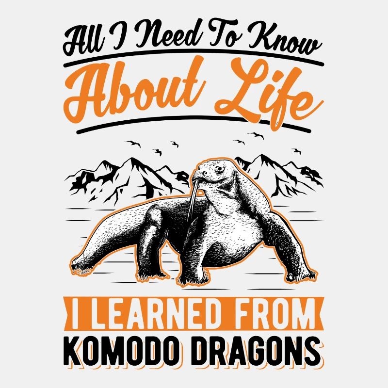 Komodowaran Komododrache Waran