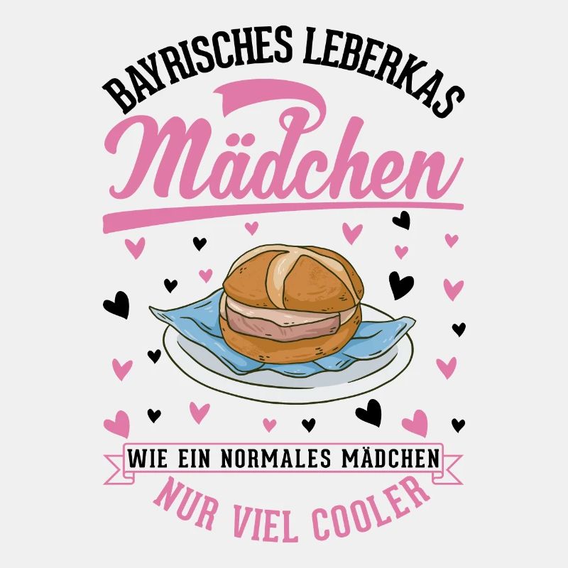 Leberkas Mädchen Leberkäse Fleischkäse