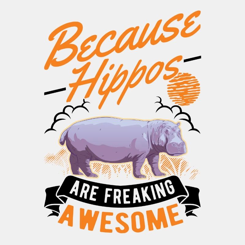 Hippopotame cadeau hippopotame hippopotame