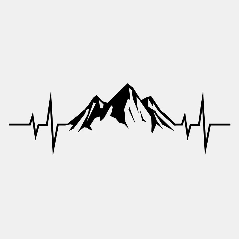 Berge puls Symbol frequenz