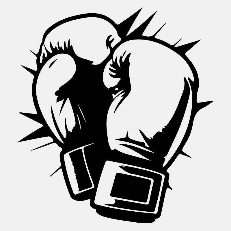 Gants de boxe Symbole Boxe Boxe