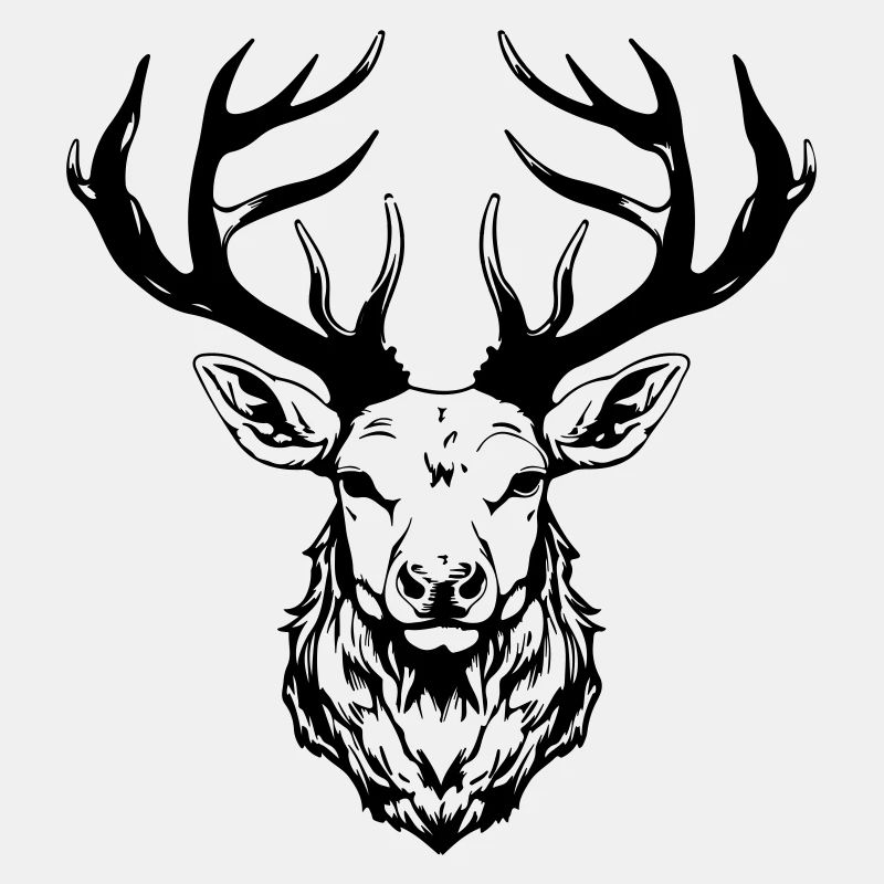 Tête de cerf