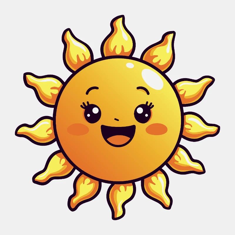 Lachende Sonne – Gute-Laune-Garantie