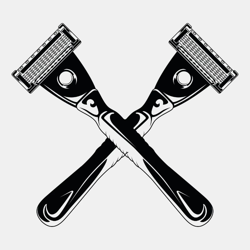 rasierklinge shave
