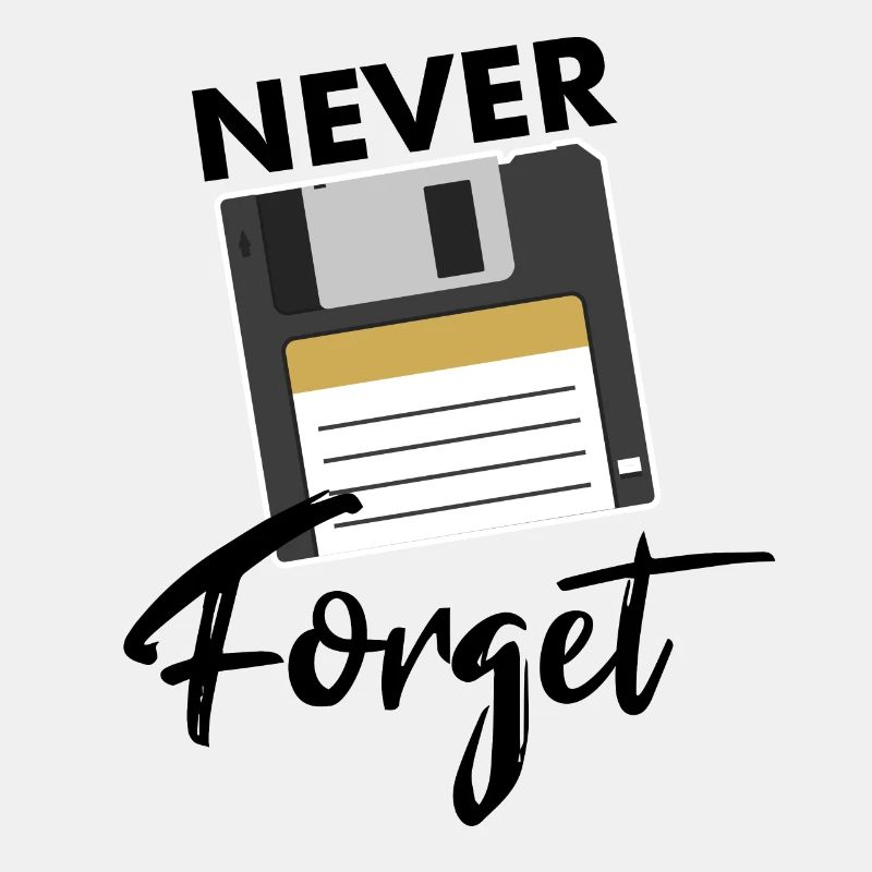 Nerd Nerds Diskette Spruch