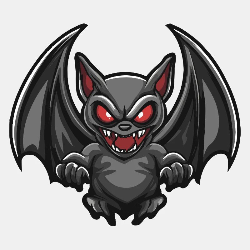 Fledermaus Halloween Blutsauger