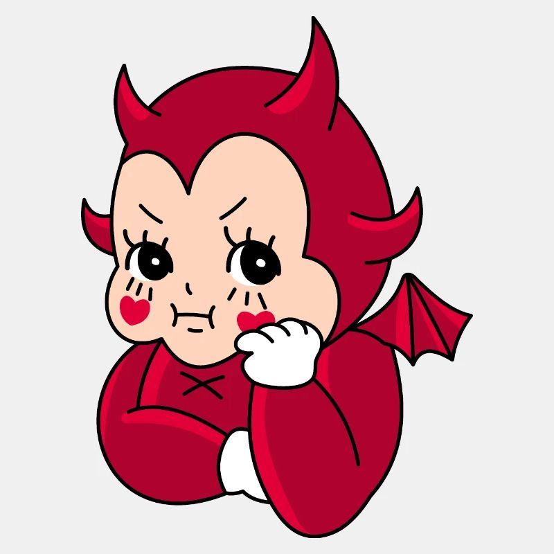 Devil baby doll