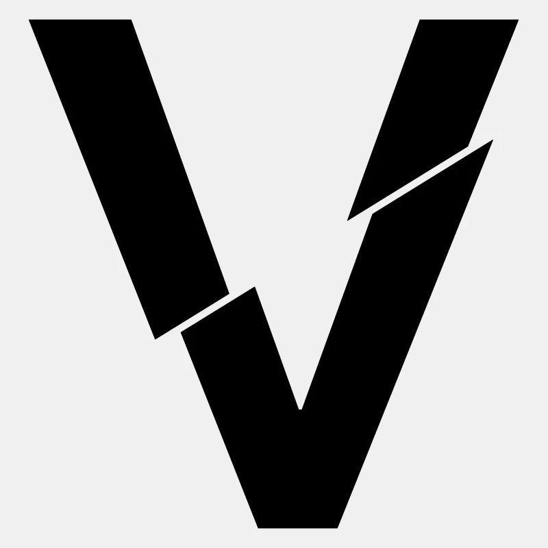 V broken