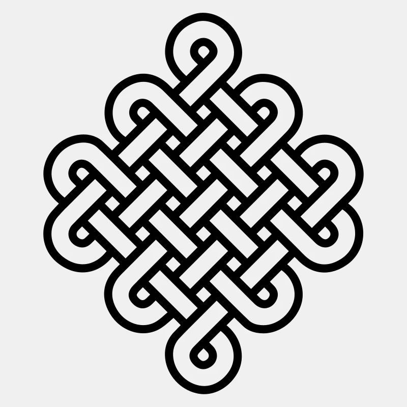 Knot Infinity Buddhism Tibet endless eternal celts