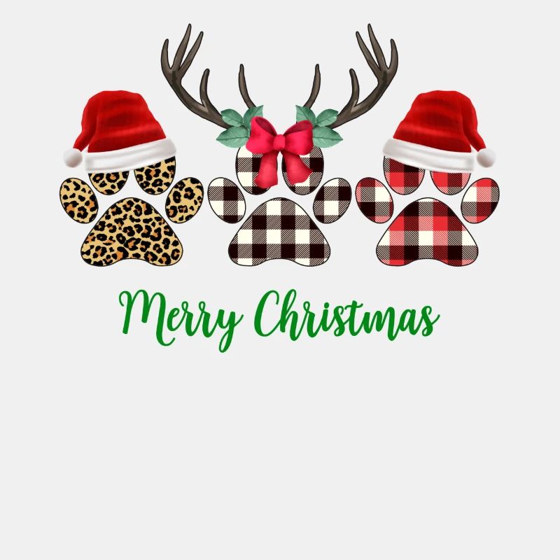 Frohe Weihnachtspfote