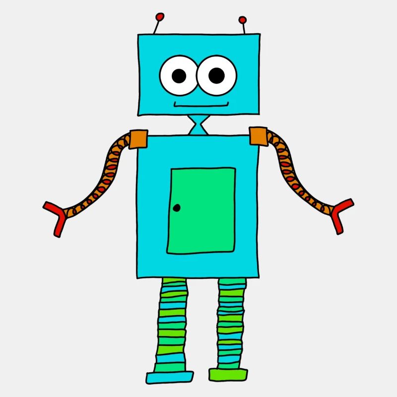 Süßer Roboter