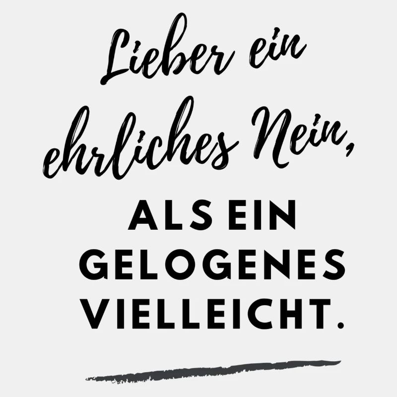 Ehrliches Nein