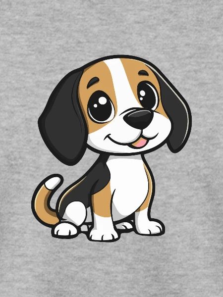 Beagle Hund Comic Niedlich