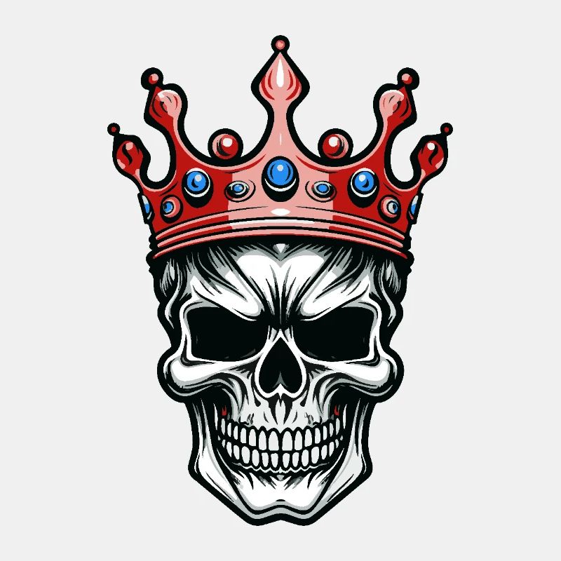 Totenkopf König Krone