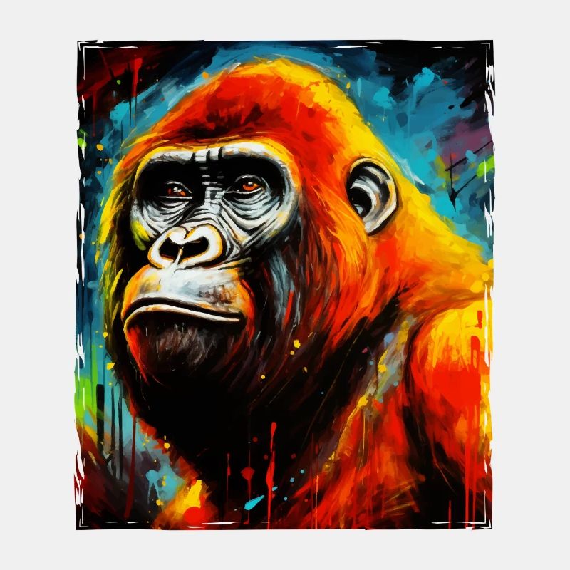 Gorilla Porträt