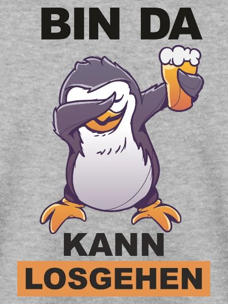 Dabbing Pinguin saufen Trinkspruch