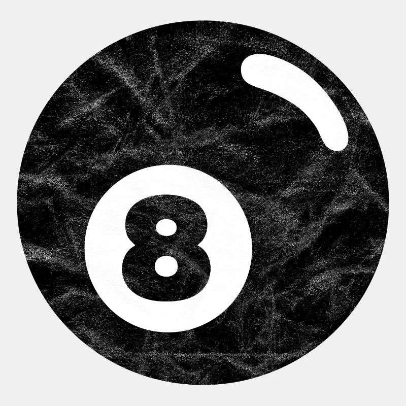 Billard boule de billard noir huit huit