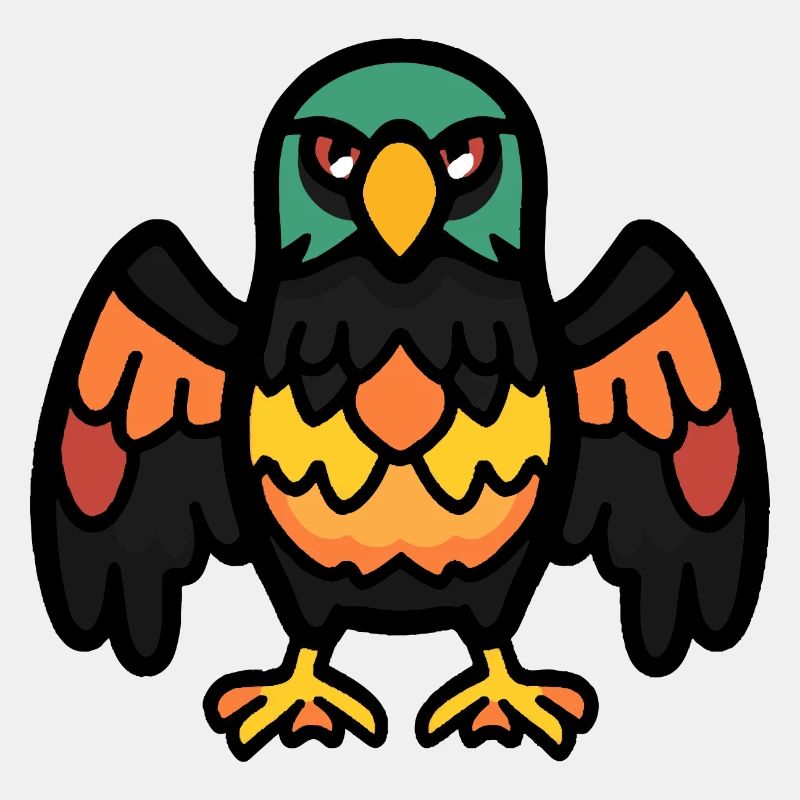 Adler Halloween Comic Lustig