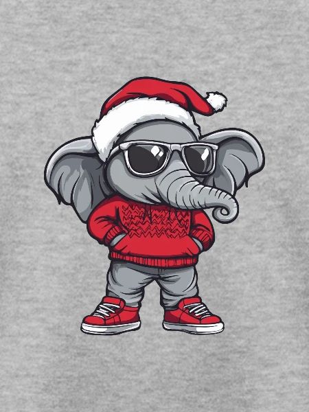 Elefant Weihnachten X-Mas