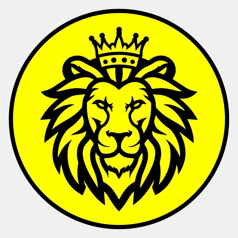 Löwe Krone Symbol
