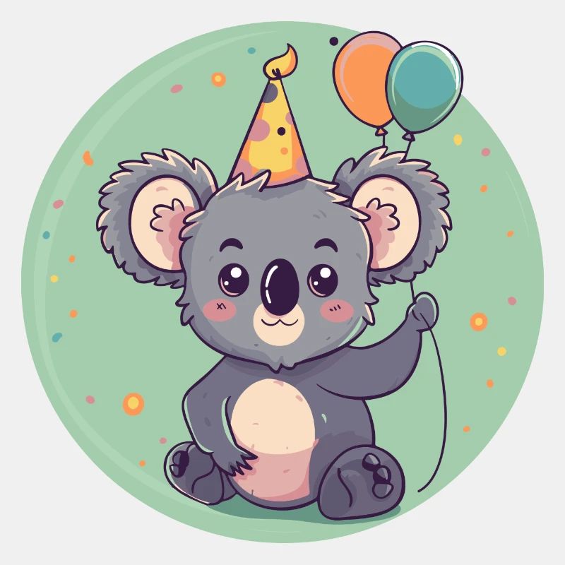Koala Geburtstag Comic