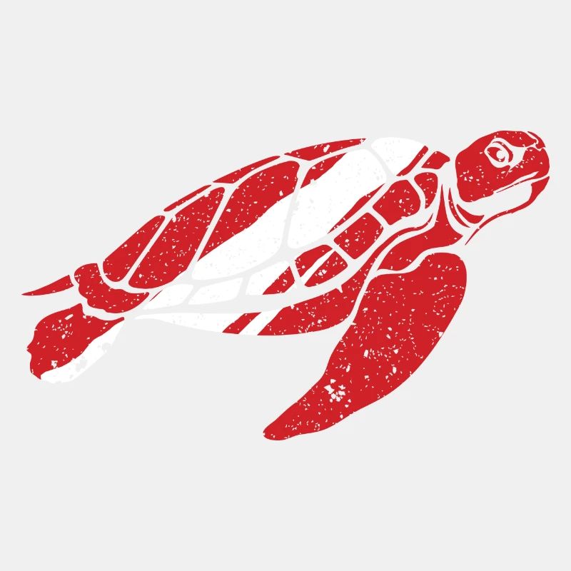 Tortue de plongée drapeau de la mer Plongée Cadeau