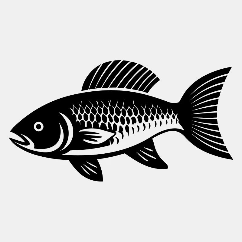 Kleiner Karpfenfisch