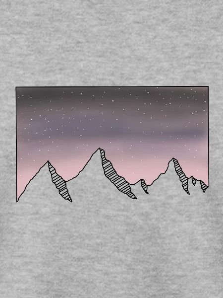 Berge Sternenhimmel Nacht